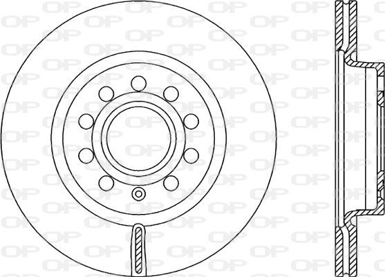 OPEN PARTS Jarrulevy BDA2150.20